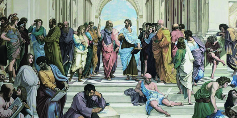 scuola di atene_raffaello